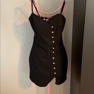 NWT TRIXXI CLOTHING COMPANY JUNIOR BLACK DRESS BLING
